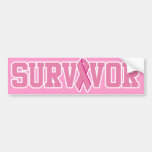 De Overlevende van Kanker van de borst Bumpersticker