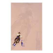 De Paarden Rock2 stationery_vertical.v2. van het v Aangepast Briefpapier