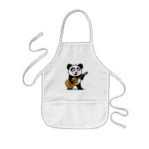 De Panda van de gitaar Schorten