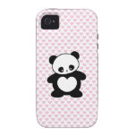De panda van Kawaii Case-Mate iPhone 4 Case