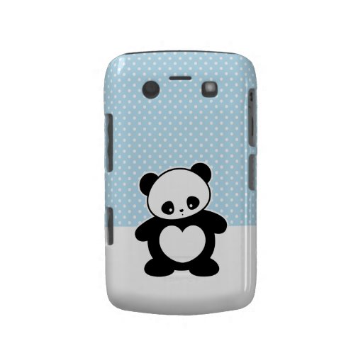 De panda van Kawaii Blackberry Bold Hoesjes