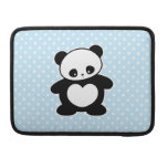 De panda van Kawaii Beschermhoes Voor MacBook Pro