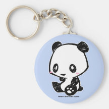 De Panda van Weetle Sleutelhanger