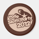 De Partij 2012 van de luiaard Koelkast Magneetjes