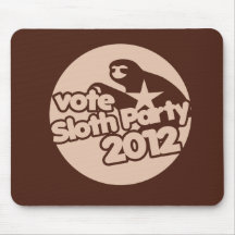 De Partij 2012 van de luiaard Muismatten