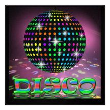 De Partij van de DISCO - SRF Custom Uitnodging
