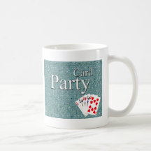 De Partij van de kaart Koffie Beker