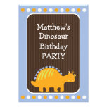 De Partij van de Verjaardag van de Dinosaurus van  Persoonlijke Aankondiging