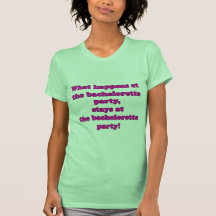 De Partij van de vrijgezellin Tshirt
