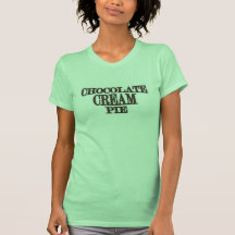 DE PASTEI VAN DE ROOM VAN DE CHOCOLADE SHIRT