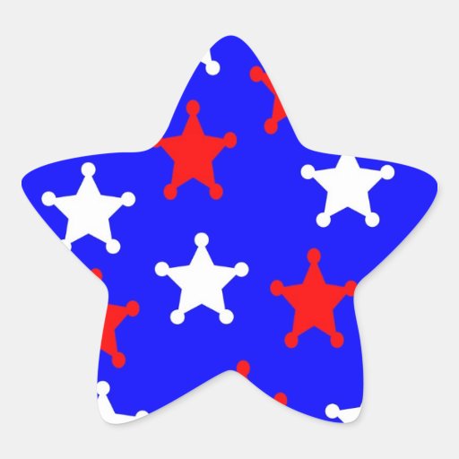 De patriottische Verbinding van de Envelop van de  Ster Stickers