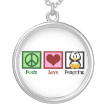 De Pinguïnen van de Liefde van de vrede Kettingen