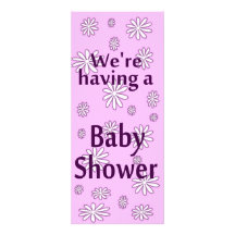 De Pink Baby Girl Shower Uitnodigingen van Daisy