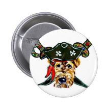 De Piraat van Airedale Buttons
