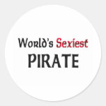De Piraat van Sexiest van de wereld Sticker