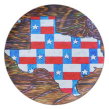 De Plaat van de Lunch van Texas Borden