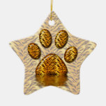 De Poot van de tijger #2 Kerst Ornamenten