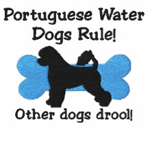 De Portugese Geborduurde T-shirt van de Hond van h