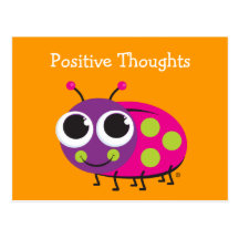 De positieve Kaart van het Lieveheersbeestje van G Wens Kaart