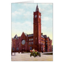 De Post 1900 van de Unie van Indianapolis, Indiana Wenskaart