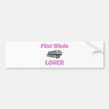 De proef Minnaar van de Walvis Bumpersticker