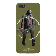 De professionele Jager van de Zombie iPhone 5 Case