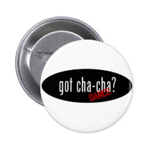 De Punten van de Dans cha-Cha - gekregen cha-cha Speldje
