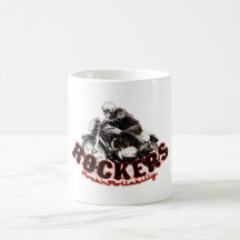 De raceauto van de koffie mokken