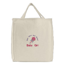 De Rammelaar van het baby - Roze Tas