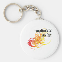 De receptionnisten zijn Heet Sleutelhangers
