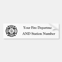 De Redding van de brand Bumperstickers