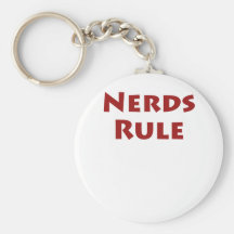 De Regel van Nerds Sleutelhanger
