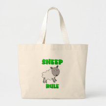 De Regel van schapen Canvas Tassen