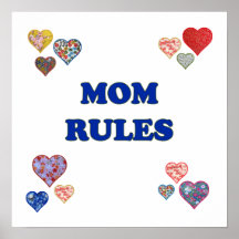 De Regels van het mamma Afdruk