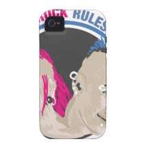 De Regels van het punk rock iPhone 4/4S Case