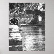 De rivier plaat