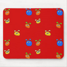 De Rode Insecten van Placemat Mousepad van het kin Muismatten