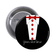 (De Rode) Knoop van de smoking Button