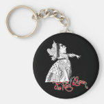 De rode Koningin Sleutel Hanger