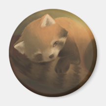 De rode Magneet van de Panda
