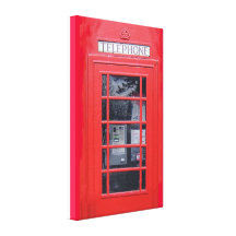 De Rode Telefooncel van Londen Canvas Prints