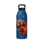 De rode Tijd van de Thee van de Panda Waterfles