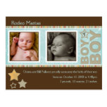De Rodeo Mattias Birth Announcement van de steekpr Wenskaarten