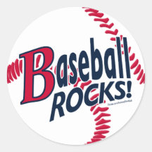 De Rotsen van het honkbal! Sticker