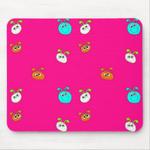 De Roze Insecten van Placemat Mousepad van het kin Muis Matten