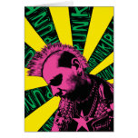 De roze Kaart van het Punk rock