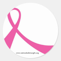 De roze Stickers van het Lint