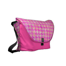 De roze Zak van de Riksja Argyle Courier Bag