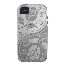 De Rozen van Yin Yang van het roestvrij staal iPhone 4 Case