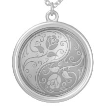 De Rozen van Yin Yang van het roestvrij staal Sieraden